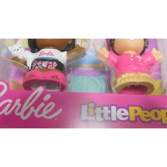 Barbie FISHER PRICE Little People, set of two figures NEW - Picture 3 of 3